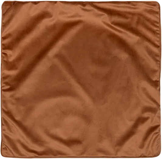 House 天鹅绒靠垫套 50x50厘米 棕色