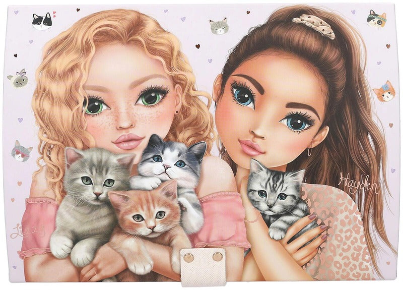 TOPModel 带密码和音乐的首饰盒 CAT LOVE