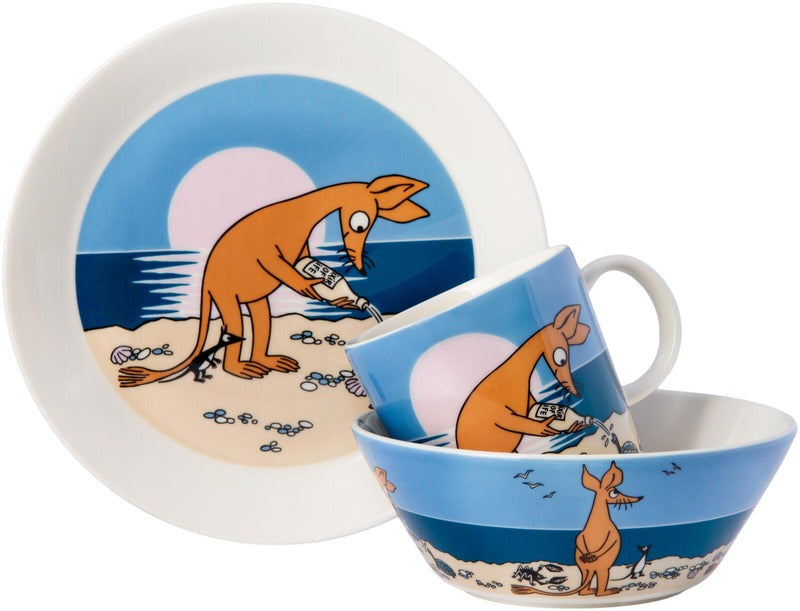 Moomin Arabia 芬兰姆明盘19cm 尼普斯在海滩｜Moomin Arabia Finland Muumi lautanen 19cm Nipsu rannalla