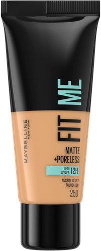 Maybelline 纽约Fit Me哑光无瑕粉底液 250 Sun Beige 30ml