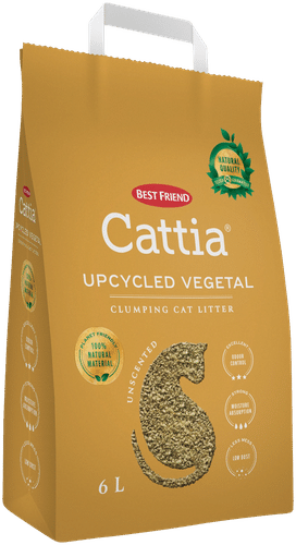 Best Friend Cattia Upcycled Vegetal 结块型猫砂 6 l