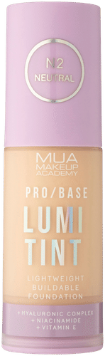 MUA Make Up Academy PRO/BASE Lumi Tint Foundation, N2 30 ml meikkivoide