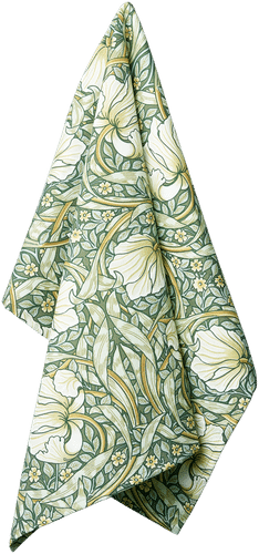 William Morris 厨房毛巾 Pimpernel 绿色 50x70cm