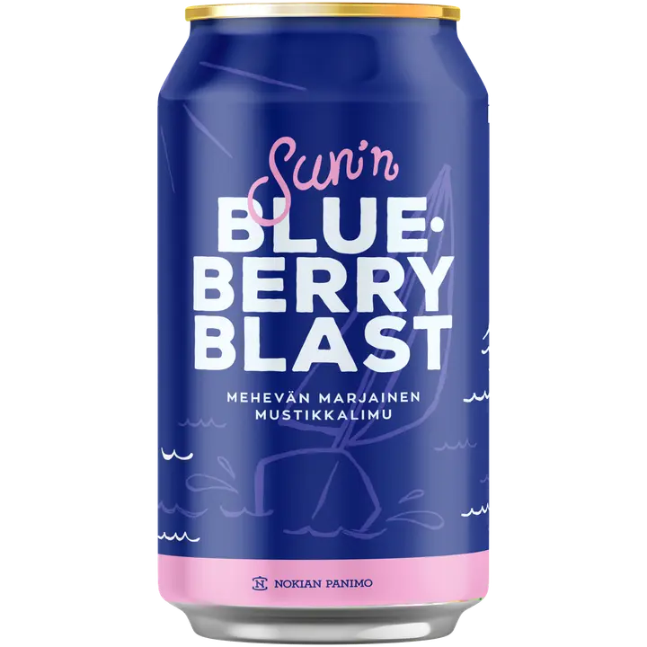 Sun'n Blueberry Blast 0,33l｜Sun'n 蓝莓爆炸 0,33l