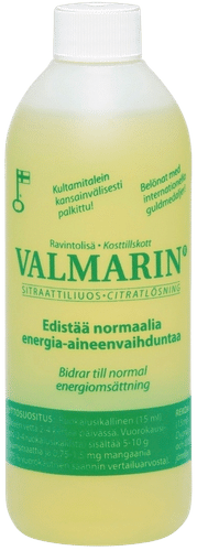 Valmarin 柠檬酸盐溶液 250ml