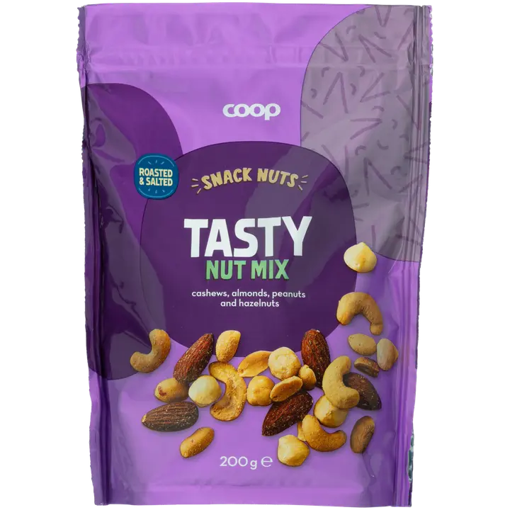 Coop Nut Mix roasted & salted pähkinäsekoitus 200 g-Coop 坚果混合 烤和咸坚果混合 200 g
