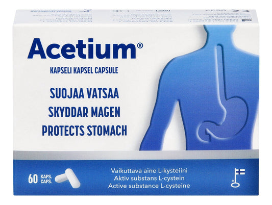 Acetium 100毫克60粒｜Acetium 100 mg 60 kaps.