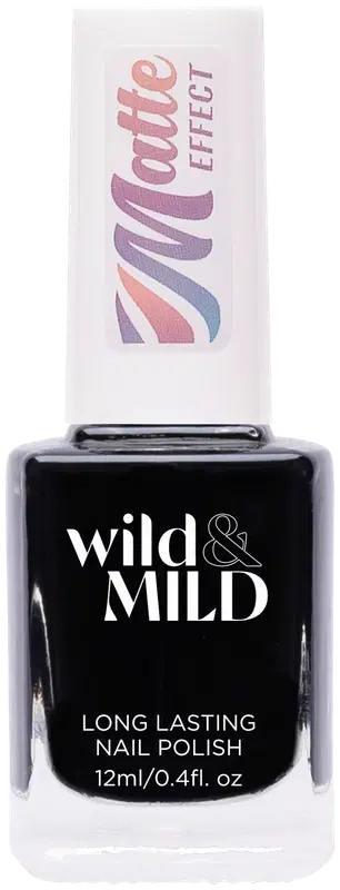 Wild&Mild 哑光指甲油 MT31 夜幕 12 ml｜Wild&Mild Matte Effect nail polish MT31 @Night 12 ml