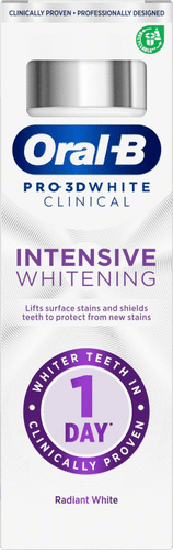 Oral-B 75毫升Pro-3D White Clinical Radiant White牙膏