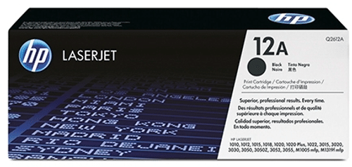 HP 12A LaserJet 黑色硒鼓