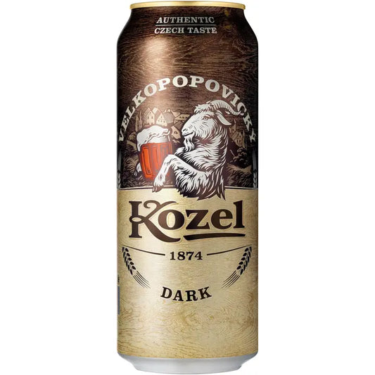 Velkopopovicky Kozel Dark Lager 3,8 til-% 50cl tlk｜VELKOPOPOVICKY Kozel 黑饮品 3.8 vol% 50cl 不含税