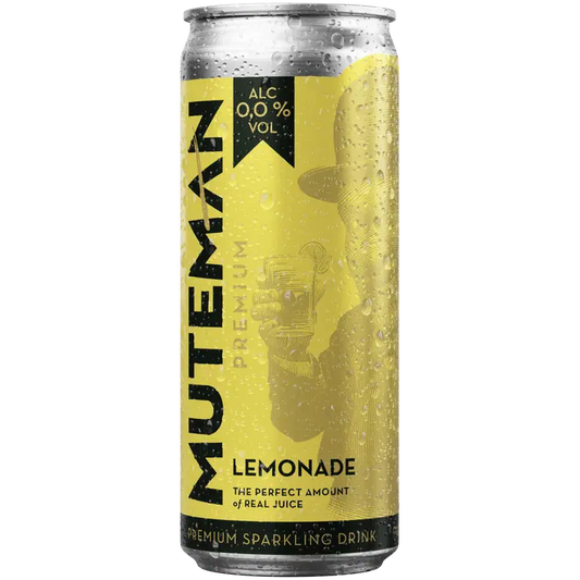 Muteman Premium Lemonade 0,0 % 0,33 fit tlk｜Muteman 优质柠檬水 0.0% 0.33 fit tlk