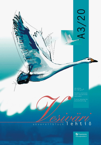 Paperipiste 水彩画纸 A3/16