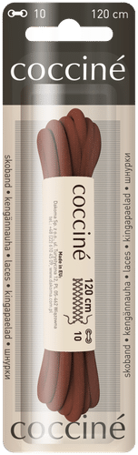 Cocciné Coccine鞋带120厘米，棕色