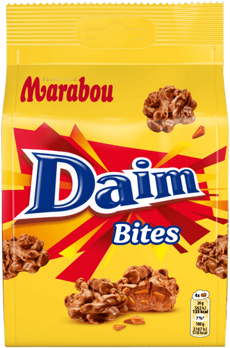Marabou Daim bites糖果袋 145g｜Marabou Daim Bites makeispussi 145g