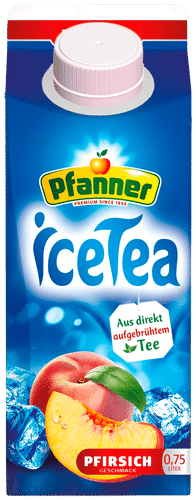Pfanner 蜜桃冰茶 0,75l