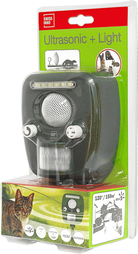 Swissinno 动物驱赶器 Pro 超声波带LED灯