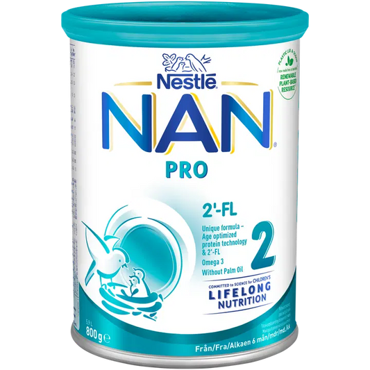 Nestlé NAN Pro 2 断奶配方 800g｜Nestlé Nan Pro 2 Vieroitusvalmiste 800g