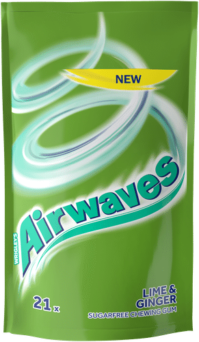 Airwaves 青柠与姜口香糖 29g