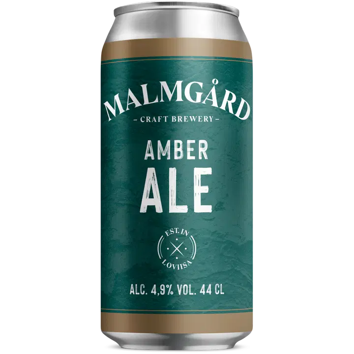Malmgård Amber Ale 4,9% olut 0,44l tölkki｜Malmgård 琥珀色艾尔 4.9% 饮料 0.44l 罐装