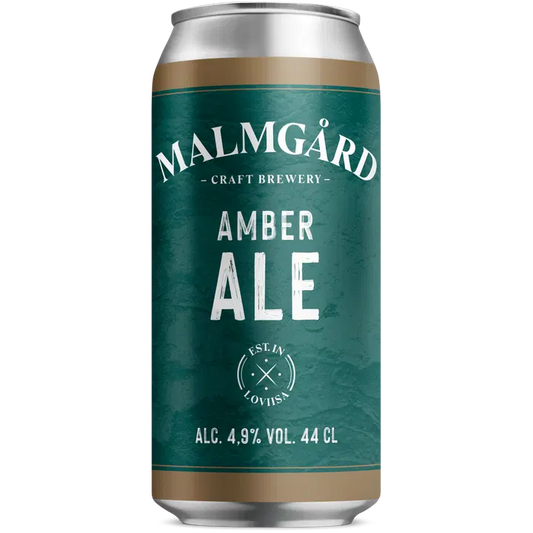 Malmgård Amber Ale 4,9% olut 0,44l tölkki｜Malmgård 琥珀色艾尔 4.9% 饮料 0.44l 罐装