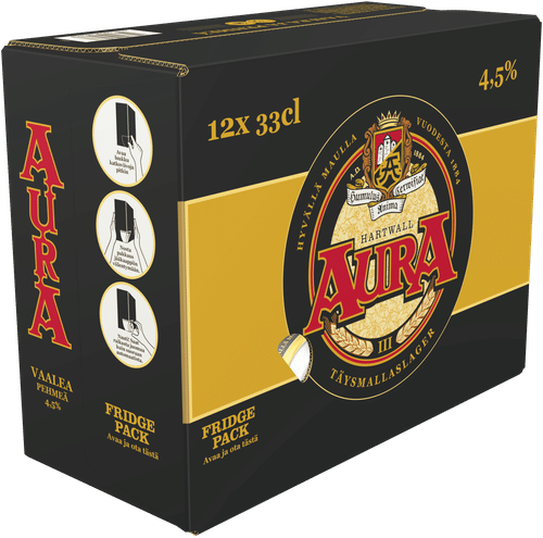 Aura 12 x Aura饮品 4.5% 0,33 l