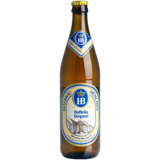 HOFBRÄU ORIGINAL LAGER 50cl plo 5.1%｜HOFBRÄU 原味饮料 50cl plo 5.1%