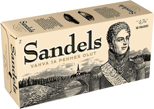 Sandels 18 x Sandels饮品 4.7% 0.33升罐装整箱