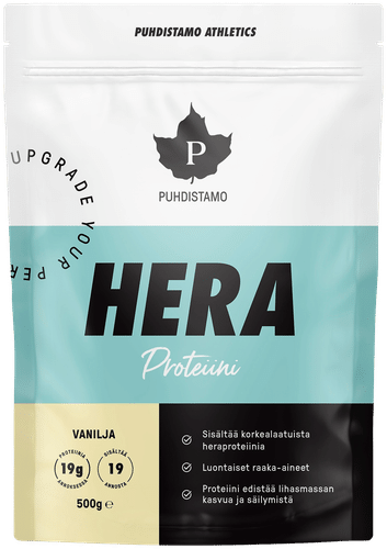 Puhdistamo Athletics 乳清蛋白 香草味 500 g