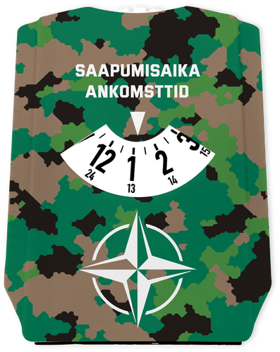 Pysäköintikiekko Camo Compass