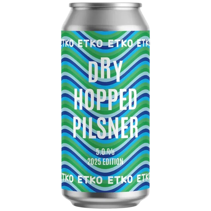 ETKO Dry Hopped Pils 5 % 0,44l tölkki｜ETKO 干投饮料花比尔 5% 0.44l 罐装