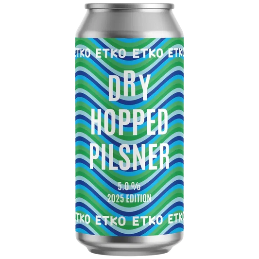 ETKO Dry Hopped Pils 5 % 0,44l tölkki｜ETKO 干投饮料花比尔 5% 0.44l 罐装