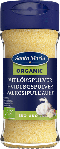 Santa Maria Valkosipulijauhe Luomu, purkki 46g