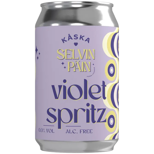 Selvin Päin & Kåska Violet Spritz 0,0% 330ml｜Kåska 塞尔文·潘 & 卡斯卡紫罗兰喷雾 0.0% 330ml
