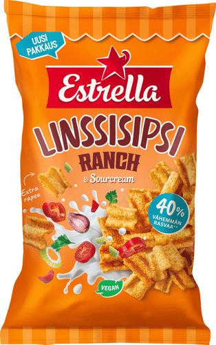 Estrella 扁豆薯片 牧场风味 110g