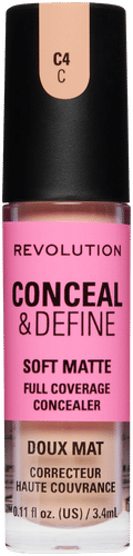 Makeup Revolution Conceal & Define Concealer C4 peite- ja korostusväri