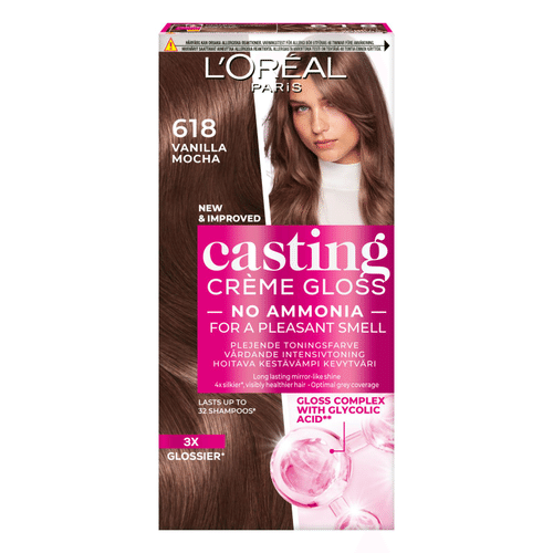 L'Oréal Paris Casting Crème Gloss L'Oréal Paris Casting Créme Gloss 618 Vanilla Mocha 半永久染发 1kpl