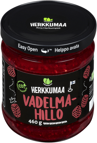 Herkkumaa 覆盆子果酱 460g