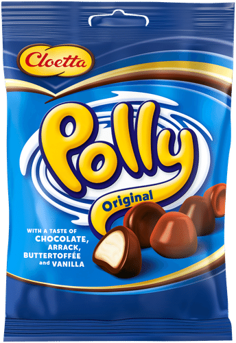 Polly Cloetta Polly Original 混合糖果 130g｜Cloetta Polly Original makeissekoitus 130g