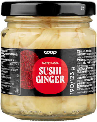 Coop Taste of Asia 腌制姜 190 g