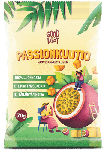 Good Habit Passionkuutio 70g