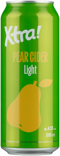 Xtra Päärynäsiideri Light 4,5% 500ml kevyt päärynäsiideri