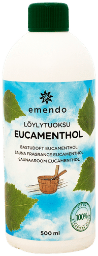 Emendo 500毫升桑拿香氛 桉树薄荷｜Emendo 500 ml Löylytuoksu Eucamenthol