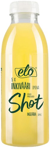 ELO Cold Pressed Inkivääri 500ml｜Elo 冷榨姜 500ml
