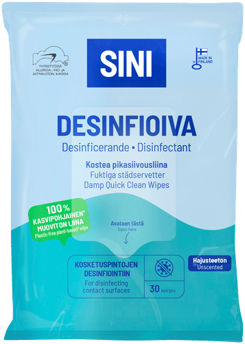 SINI 消毒速洁湿巾 30 kpl