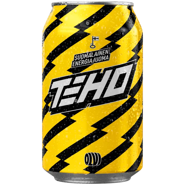 TEHO Suomalainen energiajuoma 0,33 l tlk｜Teho 芬兰能量饮料 0.33 升 tlk