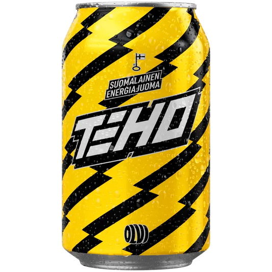 TEHO Suomalainen energiajuoma 0,33 l tlk｜Teho 芬兰能量饮料 0.33 升 tlk