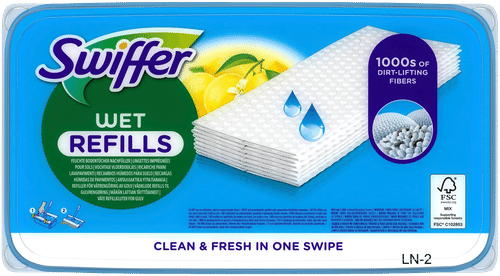 Swiffer Wet 地板除尘布 10片 柠檬香