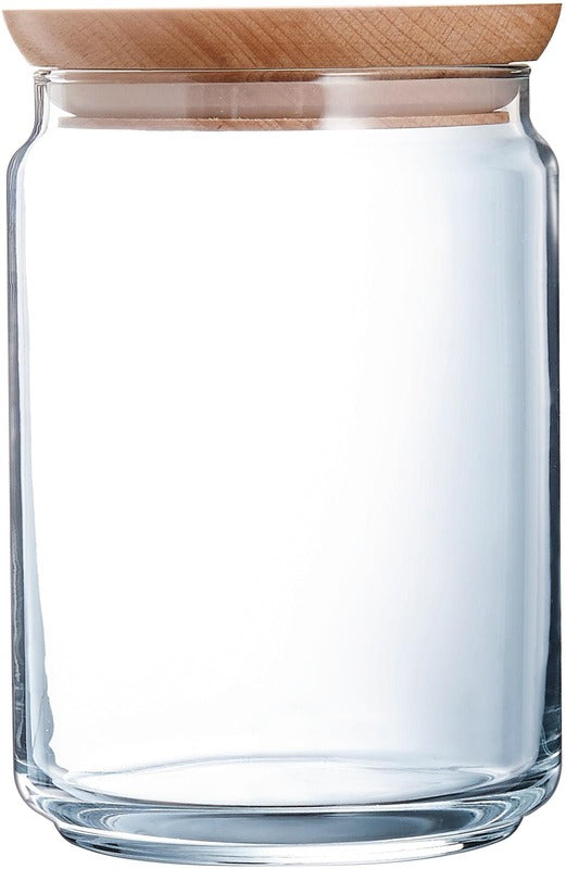Luminarc 玻璃罐木盖Pure Jar 1 l