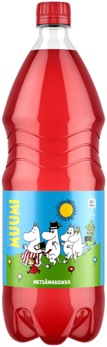 Muumi 森林草莓汽水（塑料瓶） 1,5 L